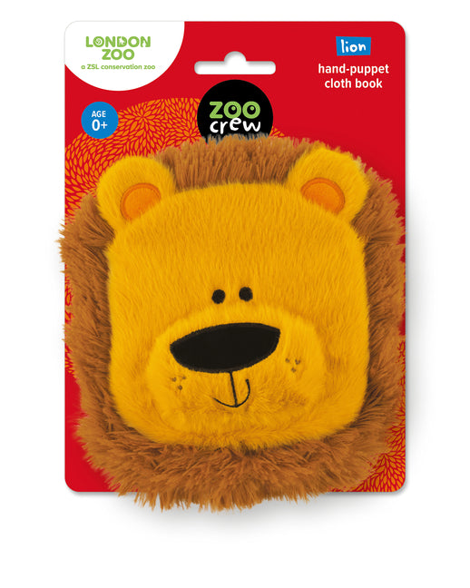 Hand-Puppet Cloth Book Lion