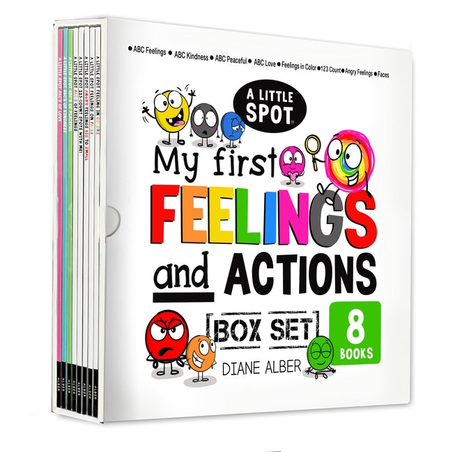 Little Spot My First (Toddler, Preschool and Kindergarten) Feelings and Actions Box Set (ABCs of Feelings, ABCs of Kindness, ABCs of Peaceful, ABCs ..