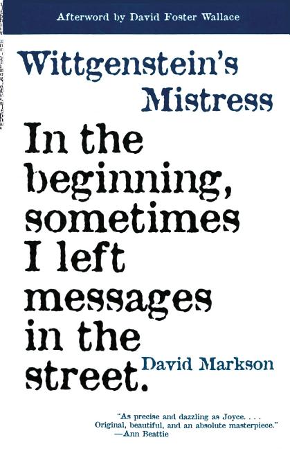 Wittgenstein's Mistress