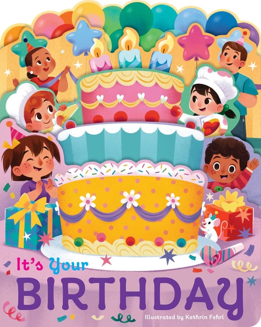 It's Your Birthday: A Lush Multi-Layered Die Cut Reveal Celebrating Birthdays