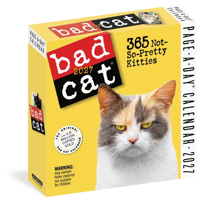 Bad Cat Page-A-Day(r) Calendar 2027: 365 Not-So-Pretty Kitties