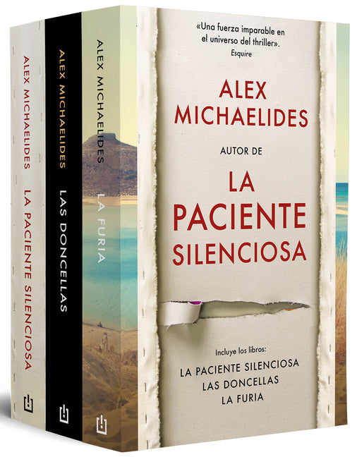 Pack Alex Michaelides (Contiene: La Paciente Silenciosa; Las Doncellas; La Furia) / Pack Alex Michaelides (Contains: The Silent Patient, the Maidens,