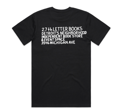 27th Letter Books Fundraiser Pocket Tee [Pre-Order]