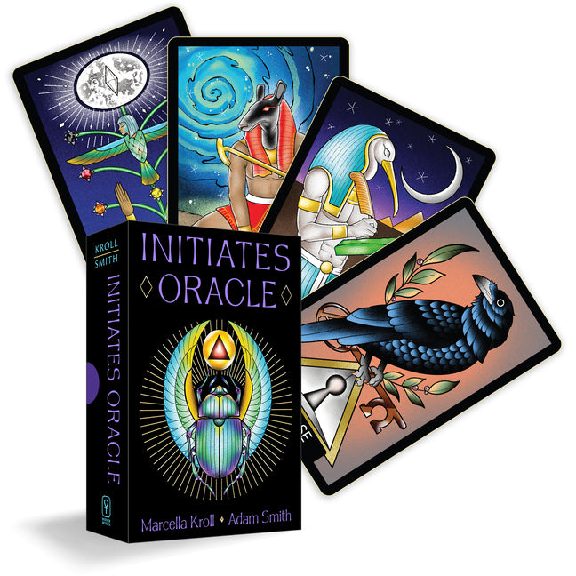 Initiates Oracle: Occult Hermetic- And Egyptian-Inspired Rituals for Profound Transformation (40 Full-Color Cards and 128-Page Guidebook)