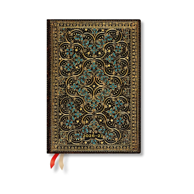 2027 Restoration MIDI Horizontal Hardcover 18-Month Weekly Planner, 208pg, 80gsm by Paperblanks (the Queen's Binding)
