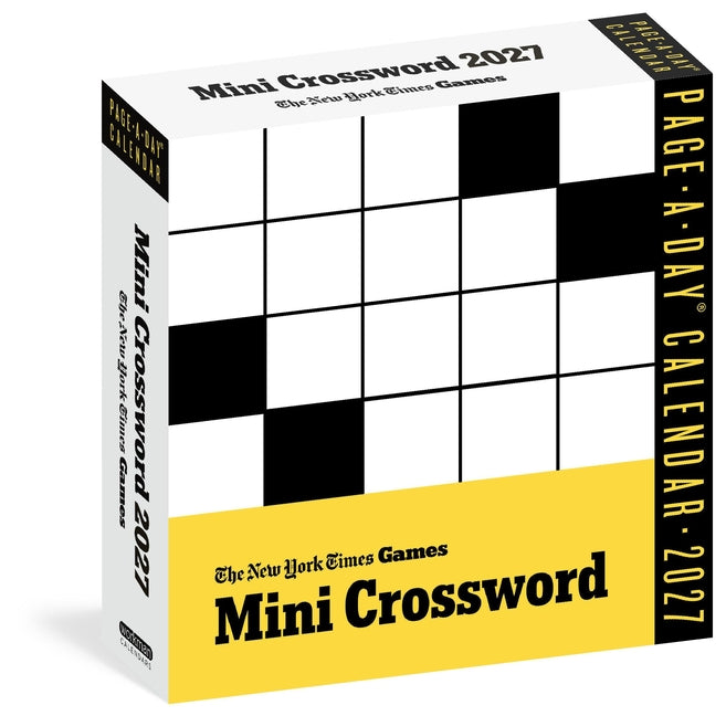 New York Times Mini Crossword Page-A-Day(r) Calendar 2027: For Crossword Beginners and Puzzle Pros