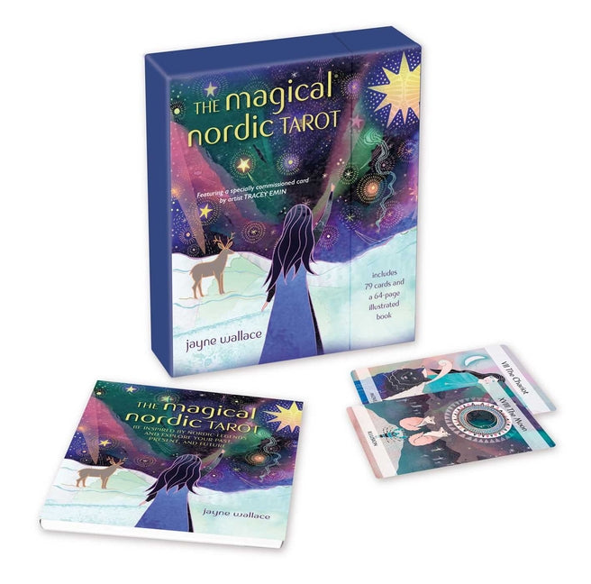 Magical Nordic Tarot: Includes a Full Deck of 79 Cards and a 64-Page Illustrated Book [With Booklet]