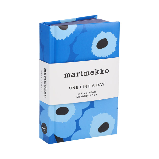 Marimekko One Line a Day (Blue Unikko): A Five-Year Memory Book