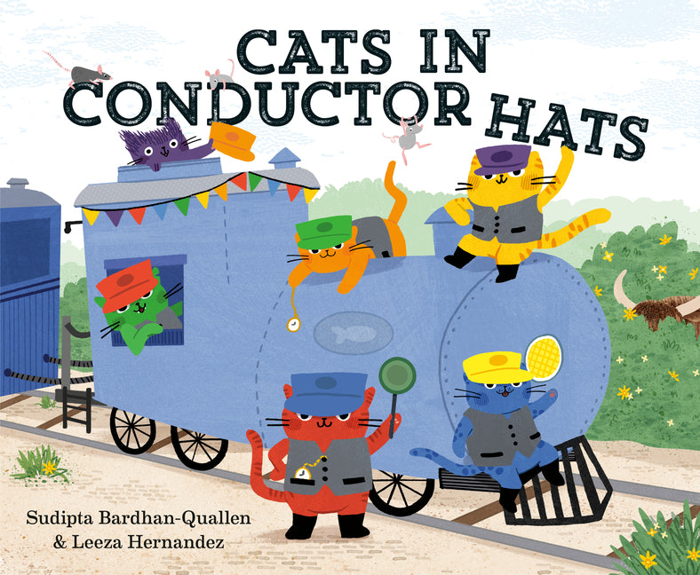 Cats in Conductor Hats: A Train Adventure