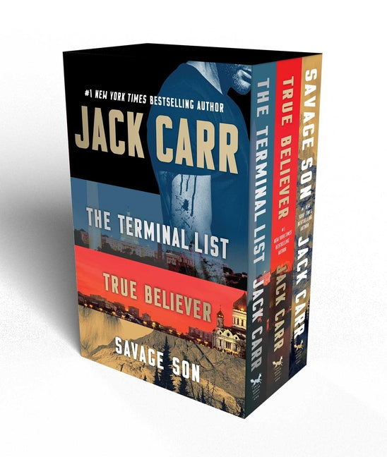 Jack Carr Terminal List Boxed Set: The Terminal List, True Believer, Savage Son (Boxed Set)