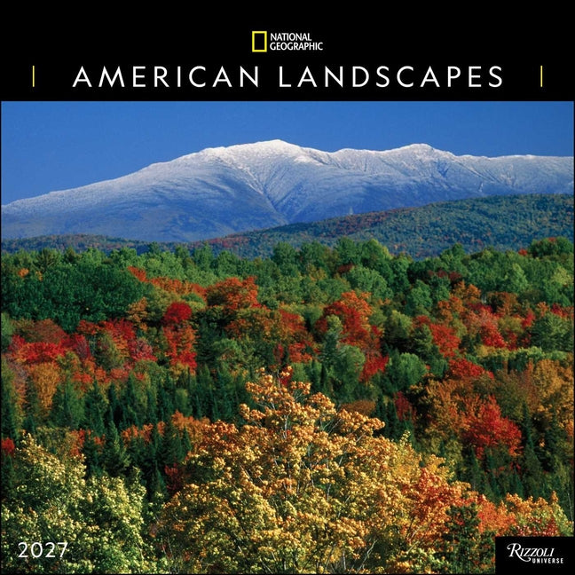 National Geographic: American Landscapes 2027 Wall Calendar