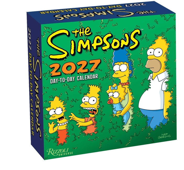 Simpsons 2027 Day-To-Day Calendar