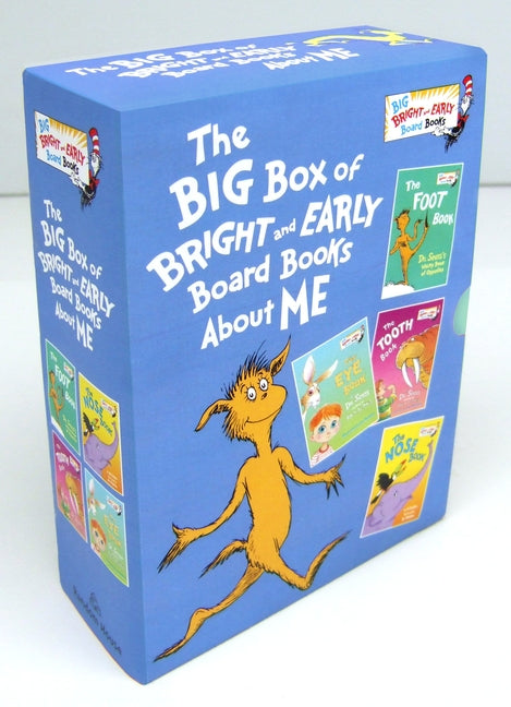Big Boxed Set of Bright and Early Board Books about Me: The Foot Book; The Eye Book; The Tooth Book; The Nose Book