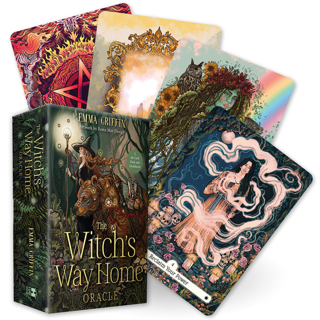 Witch's Way Home Oracle: A 44-Card Deck and Guidebook