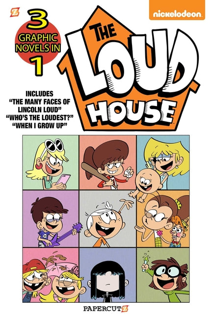 Loud House 3-In-1 #4: The Many Faces of Lincoln Loud, Who's the Loudest? and the Case of the Stolen Drawers