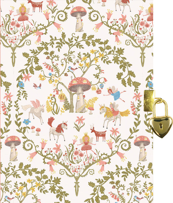 Enchanted Forest Locking Journal (Diary with Lock)